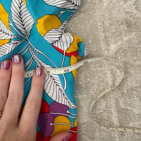 Trashy Diva Colorful Tie Top and Matching Skirt Set with Matching Scarf Size 12 - Picture 3 of 7